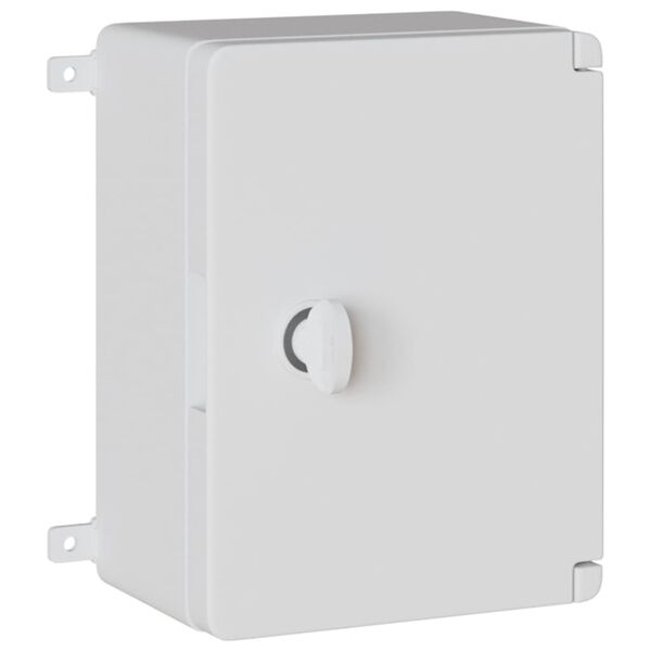 vidaXL Kontrollskåp Grå 18 x 13 x 24 cm ABS Plast