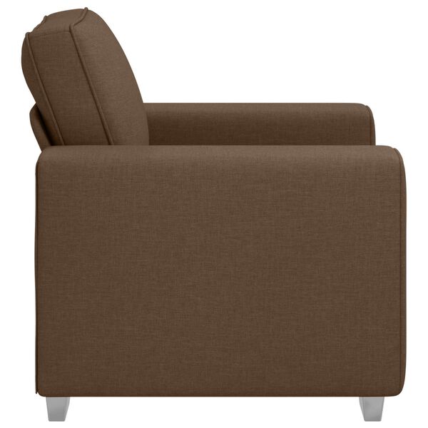 vidaXL Soffa Brun 100 x 77 x 82 cm tyg