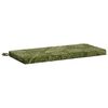 vidaXL B&auml;nk kudde SOEST 100% Polyester Bladdesign 60 x 40 x 5 cm
