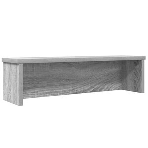 vidaXL K&ouml;ksst&auml;ll stapelbara gr&aring; sonoma 50x15x16 cm konstruerat tr&auml;