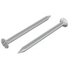 vidaXL Spikar f&ouml;r Tr&auml; 2 st Silver &Oslash; 3 x 15 mm Metall
