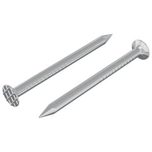 vidaXL Spikar f&ouml;r Tr&auml; 2 pcs Silver &Oslash; 3 x 15 mm Metall