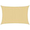 vidaXL Solsegel sandf&auml;rgat 4,5x3,5 m 100% polyesteroxford