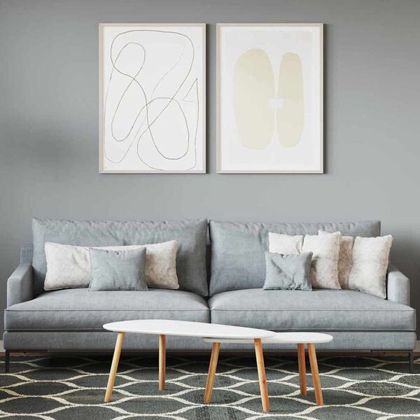 vidaXL Väggfärg Grå 16,5 x 16,5 x 15,9 cm Väggprint