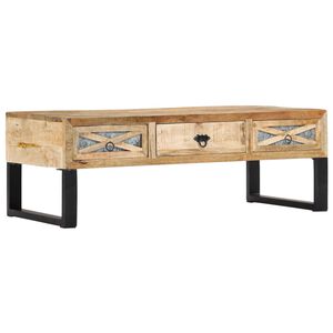 vidaXL Soffbord 110x50x38 cm massivt mangotr&auml;