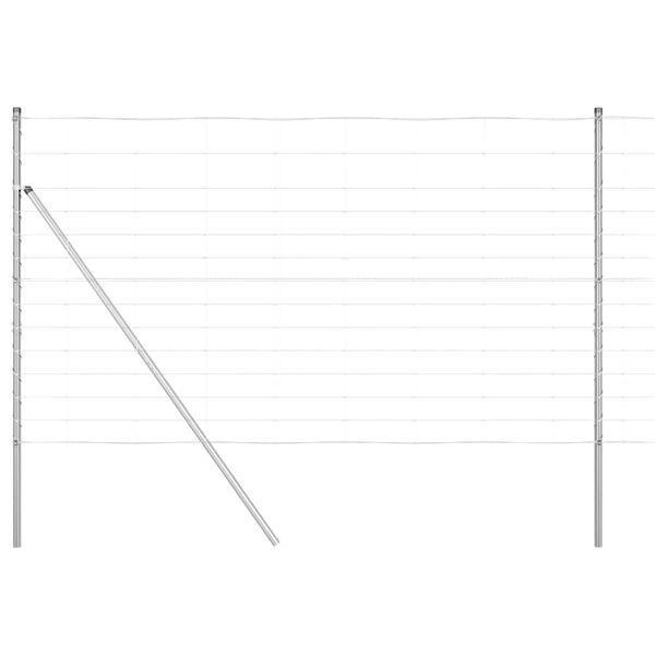 vidaXL St&auml;ngselstolpe Galvaniserad 50 x 1,4 m St&aring;l