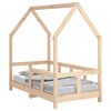 vidaXL S&auml;ngram f&ouml;r barns&auml;ng 70x140 cm massiv furu