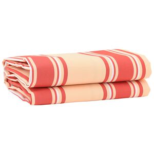 vidaXL Markisv&auml;v Gul och Orange 1000 x 160 cm Polyester