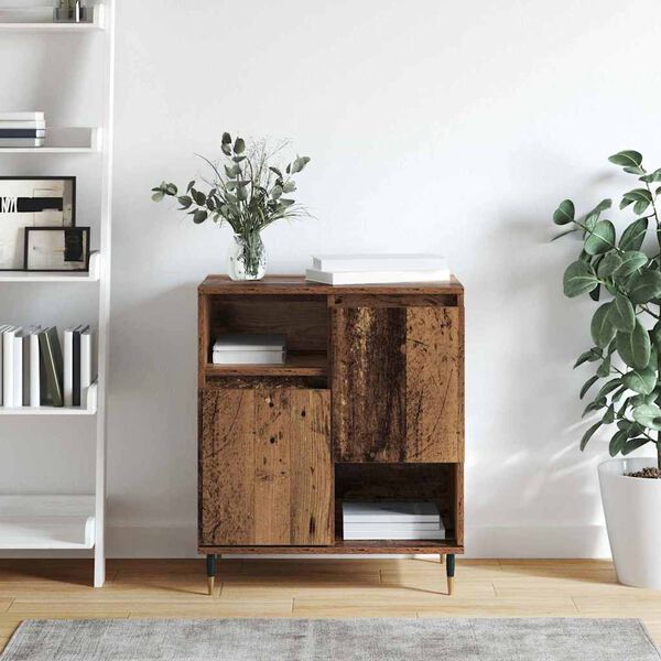 vidaXL Sideboard Gammalt tr&auml; 60 x 35 x 70 cm