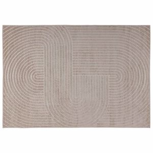 vidaXL Omr&aring;desmattor Rektangul&auml;r PALMERAS Beige 170 x 120 cm Polyester