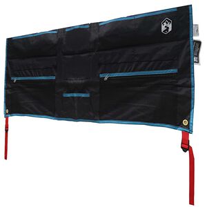 vidaXL F&ouml;rvaringsp&aring;se med lagring Svart och bl&aring; 98 x 47 cm oxford