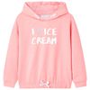 vidaXL Barnhoodie stark rosa 92