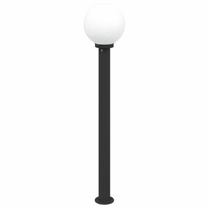 vidaXL Pollare 120 cm svart IP44