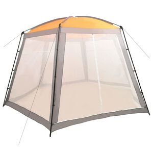 vidaXL Poolt&auml;lt tyg 500x433x250 cm gr&aring;