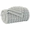 vidaXL Kastfilt Gr&aring; 240 x 220 cm 1.38 kg Fleece