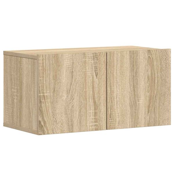 vidaXL TV-skåp 5 delar sonoma-ek konstruerat trä