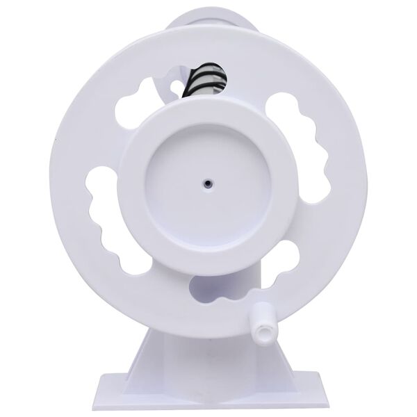 vidaXL Upprullningsanordning för poolskydd plastbas