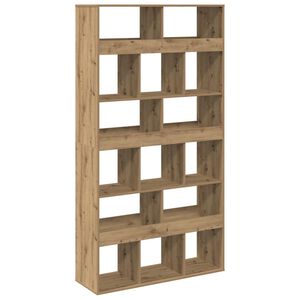 vidaXL Bokhylla ek 100x33x187,5 cm konstruerat tr&auml;
