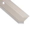 vidaXL Trappnosar i L-form 5 st aluminium 100 cm champagne