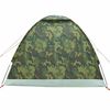 vidaXL Fisketält 2 personer kamoflauge vattentätt