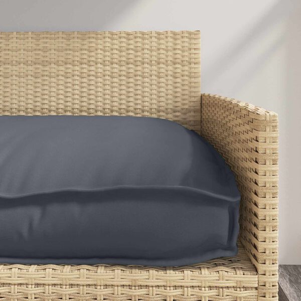 vidaXL Pallkuddset 2 pcs Antracit 150 x 40 x 8 cm Oxford tyg