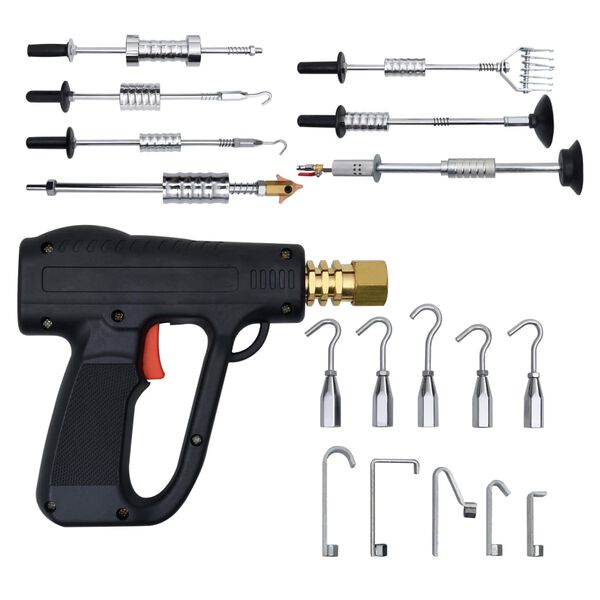 vidaXL Glidhammare set 18 delar