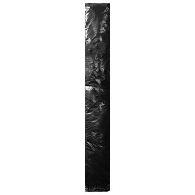 vidaXL Parasollskydd 2 st med blixtlås PE 175 cm