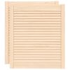 vidaXL Sk&aring;pluckor lamelldesign 2 st 69x59,4 cm massiv furu