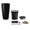 LECHUZA Odlingskruka DIAMANTE Premium ALL-IN-ONE 40 cm matt svart