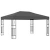 vidaXL Paviljong 3x4 m antracit tyg