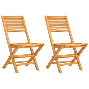 vidaXL Hopf&auml;llbara tr&auml;dg&aring;rdsstolar 2 st 47x62x90 cm massiv teak