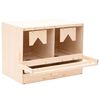 vidaXL V&auml;rprede 2 fack 63x40x45 cm massiv furu