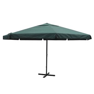 vidaXL Parasoll aluminium gr&ouml;n 500 cm