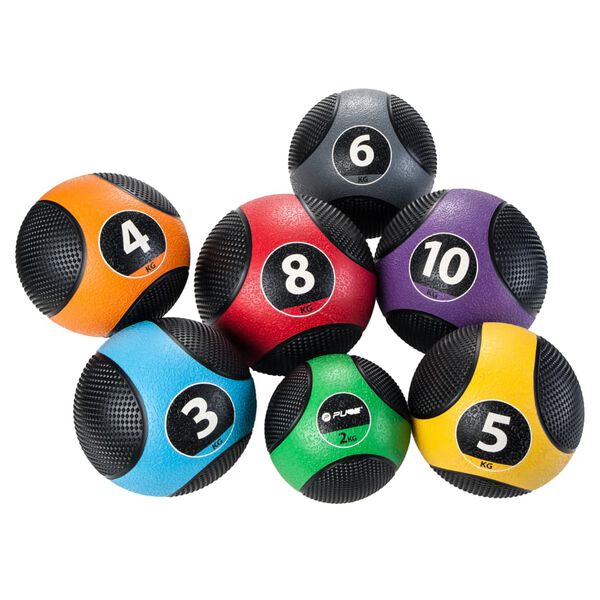 Pure2Improve Medicinboll 2 kg gr&ouml;n