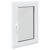 vidaXL Tilt & Turn K&auml;llarf&ouml;nster RISOR 60 x 80 cm PVC och glas
