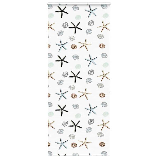 vidaXL Duschrullgardin med kassett 100x240 cm tyg bredd 96 cm