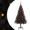 vidaXL Julgran Svart 120 cm PVC