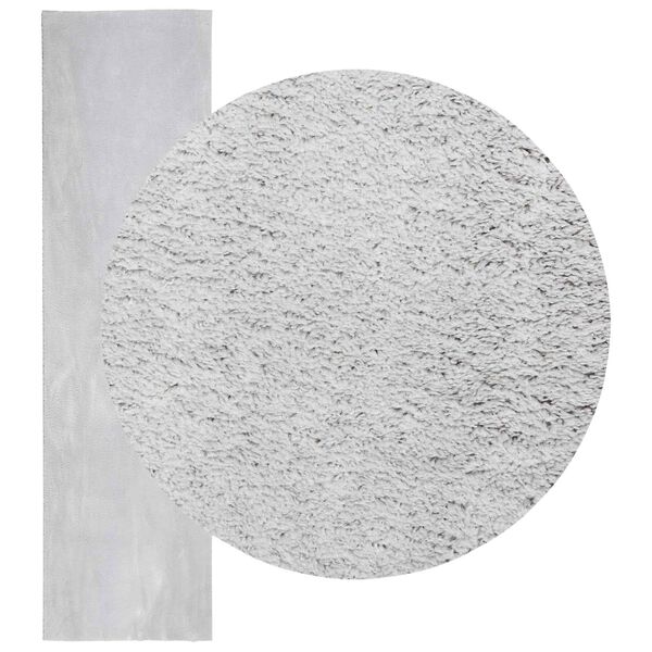 vidaXL Omr&aring;desmattor Rektangul&auml;r HUARTE Gr&aring; 300 x 80 cm Polyester