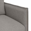 vidaXL Soffa 2 pcs Taupe 196 x 82 x 85 cm tyg