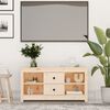 vidaXL Tv-bänk 103x36,5x52 cm massiv furu