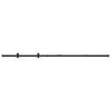 vidaXL Mini skjutd&ouml;rrsbeslag f&ouml;r sk&aring;p kolst&aring;l 122 cm