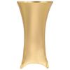 vidaXL Bords&ouml;verdrag 2 st stretch guld 70 cm