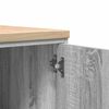 vidaXL Förvaringsskåp för garage grå sonoma 40x51x85 cm