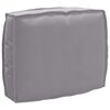 vidaXL Kudde Gr&aring; 50 x 40 x 12 cm Oxford Tyg