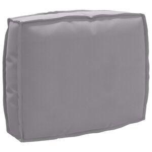 vidaXL Kudde Gr&aring; 50 x 40 x 12 cm Oxford Tyg