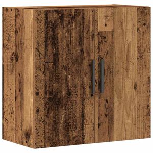 vidaXL V&auml;ggsk&aring;p Gammalt tr&auml; 60 x 31,5 x 60 cm Konstruerat tr&auml;