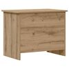 vidaXL F&ouml;rvaringskista Artisan-ek 60 x 40 x 50 cm Konstruerat tr&auml;