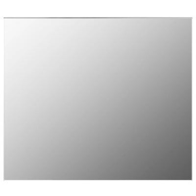 vidaXL Spegel utan ram 80x60 cm glas