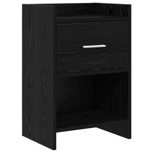 vidaXL S&auml;ngbord Svart ek 40 x 30 x 60 cm Konstruerat tr&auml;
