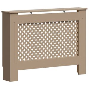 vidaXL Elementskydd 112x19x81,5 cm MDF
